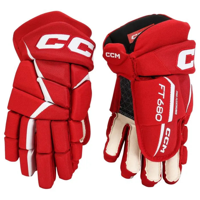 CCM Jetspeed FT680 Junior Hockey Gloves