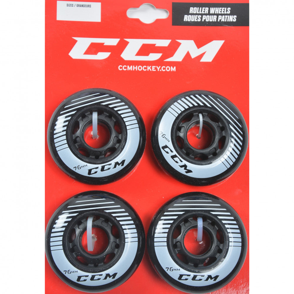 CCM Roller Hockey Replacement Wheels (4-pack)