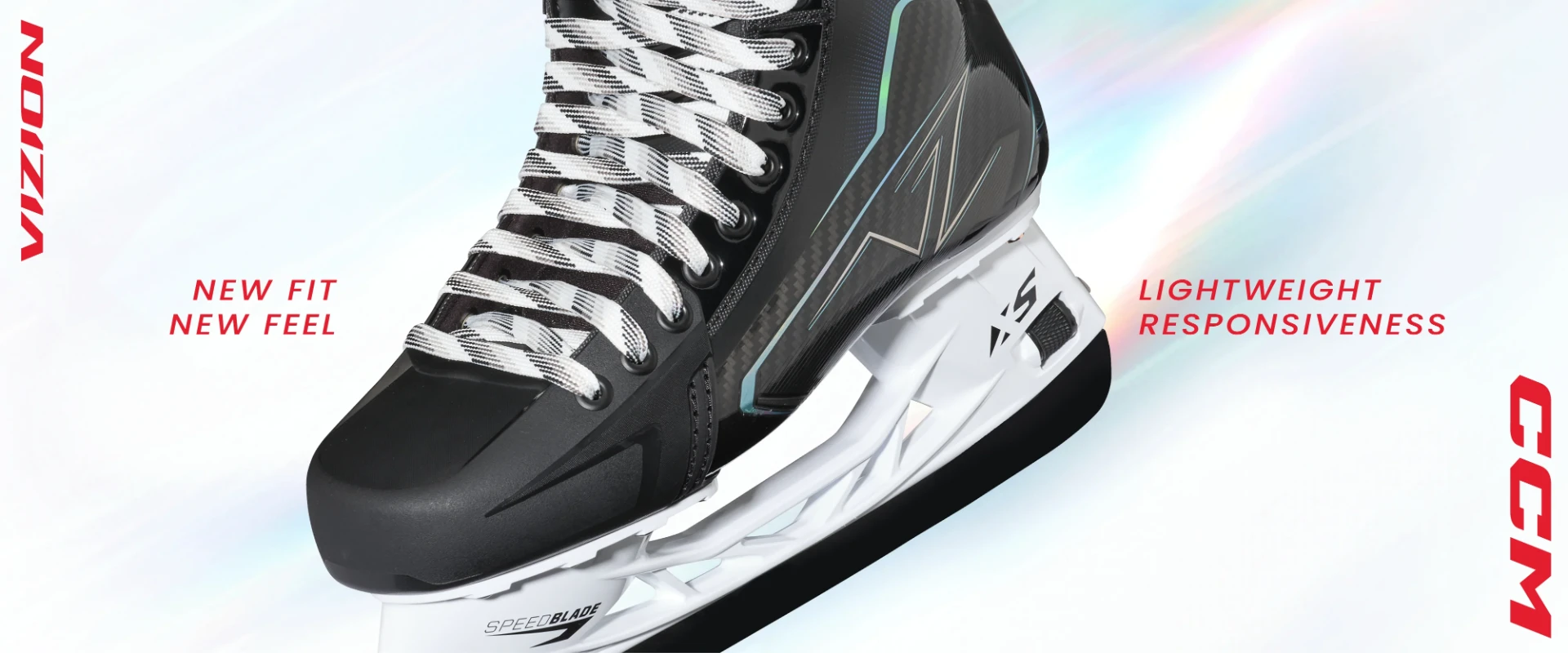 New CCM Vizion hockey skates