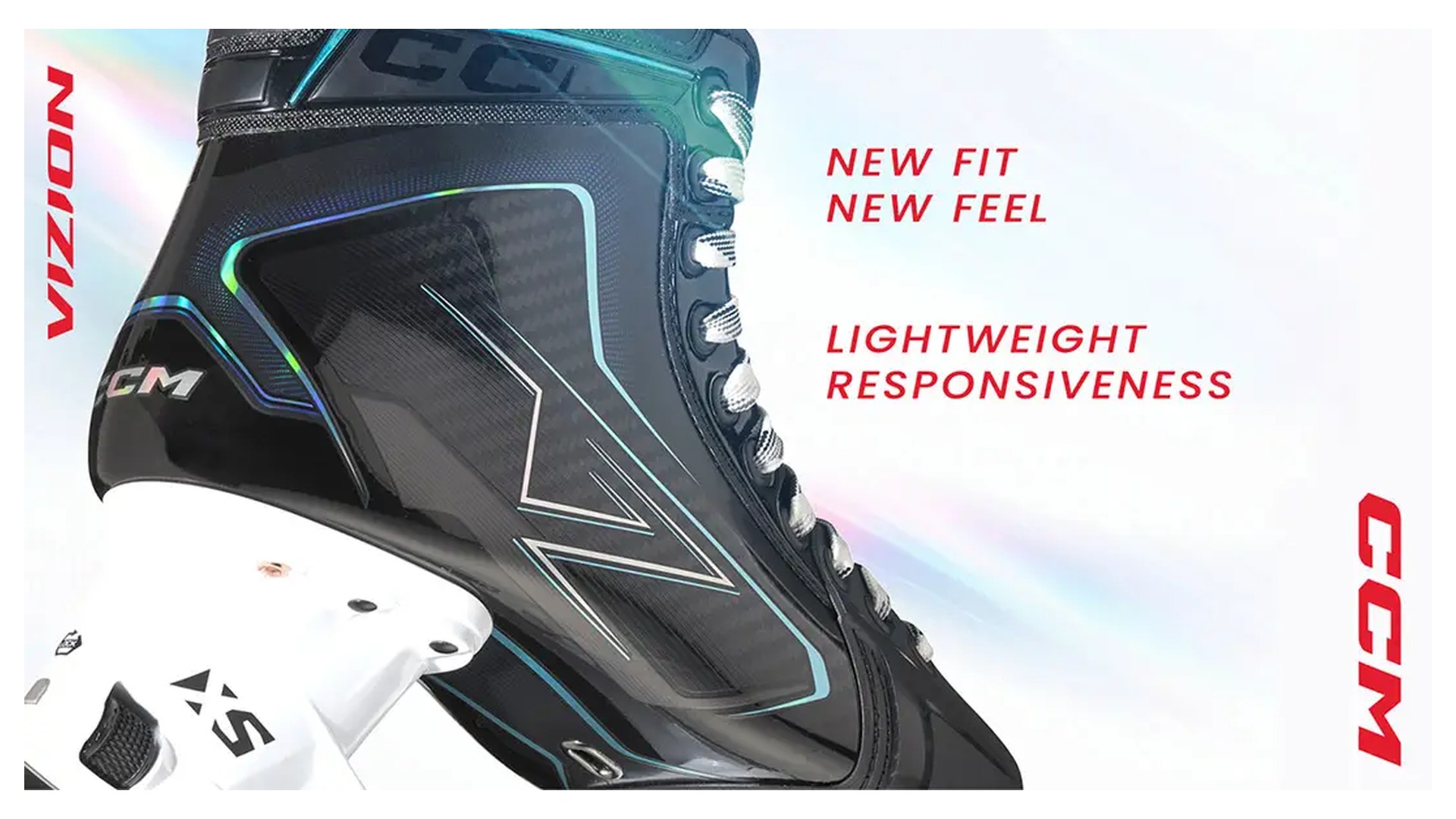 New CCM Vizion hockey skates
