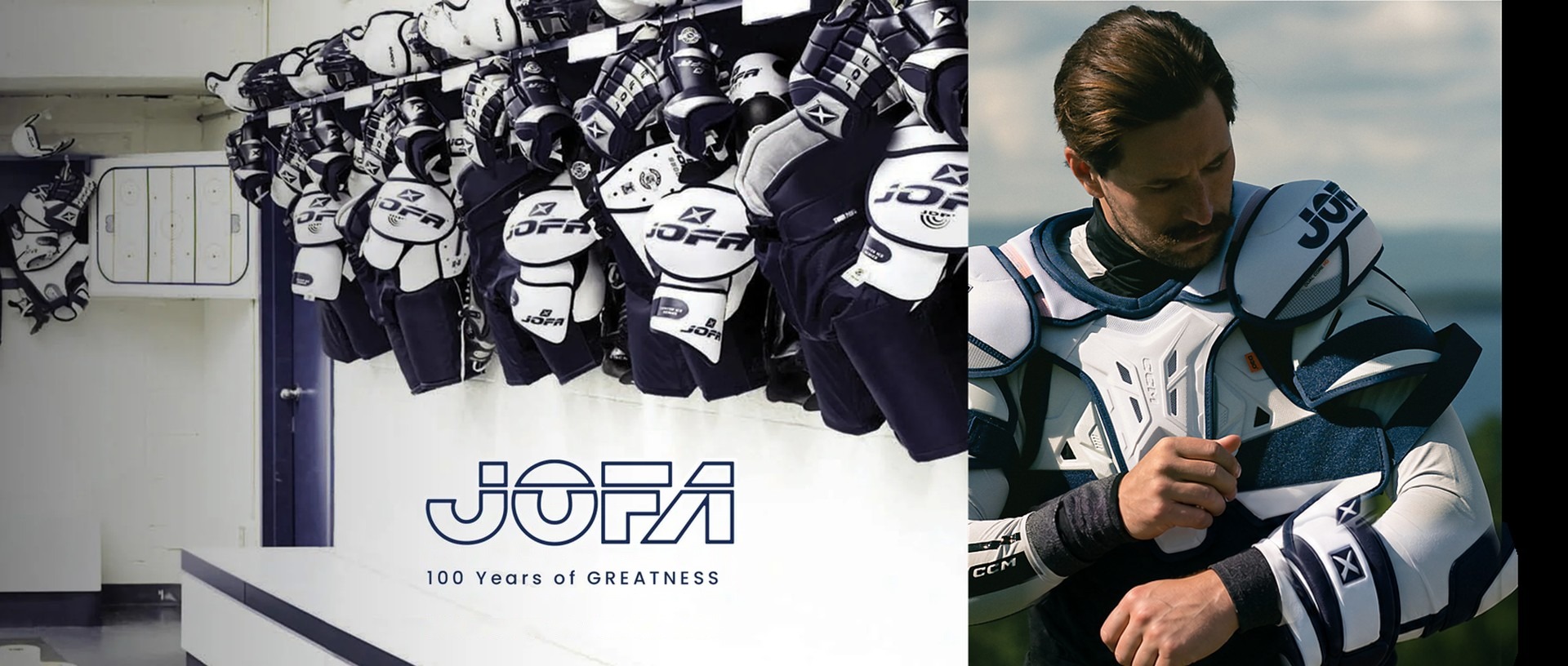 JOFA hockey protective equipment