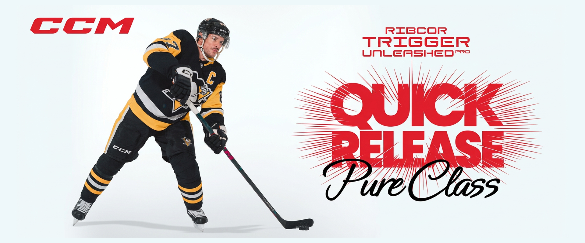 CCM Ribcor Trigger Unleashed Pro hockey sticks
