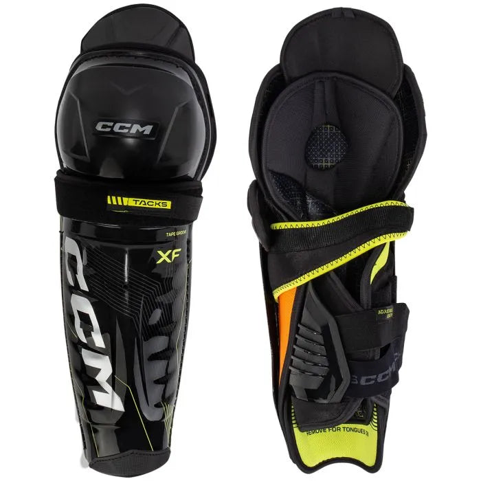 CCM Tacks XF Senior Hockey Shin Guards