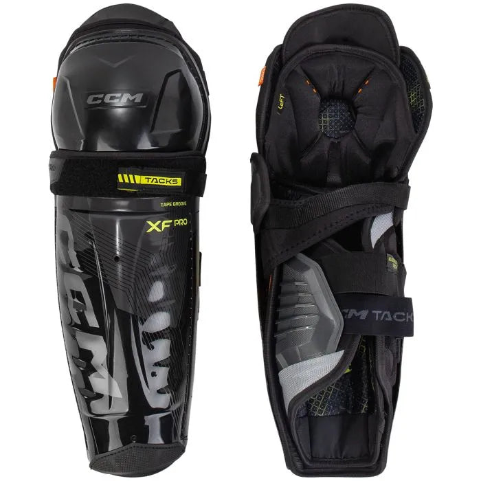 CCM Tacks XF Pro Senior Hockey Shin Guards