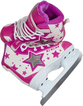 CCM Glitter Girl Figure Skates