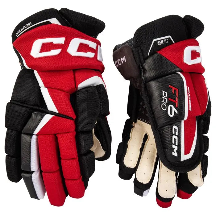 CCM Jetspeed FT6 Pro Senior Hockey Gloves