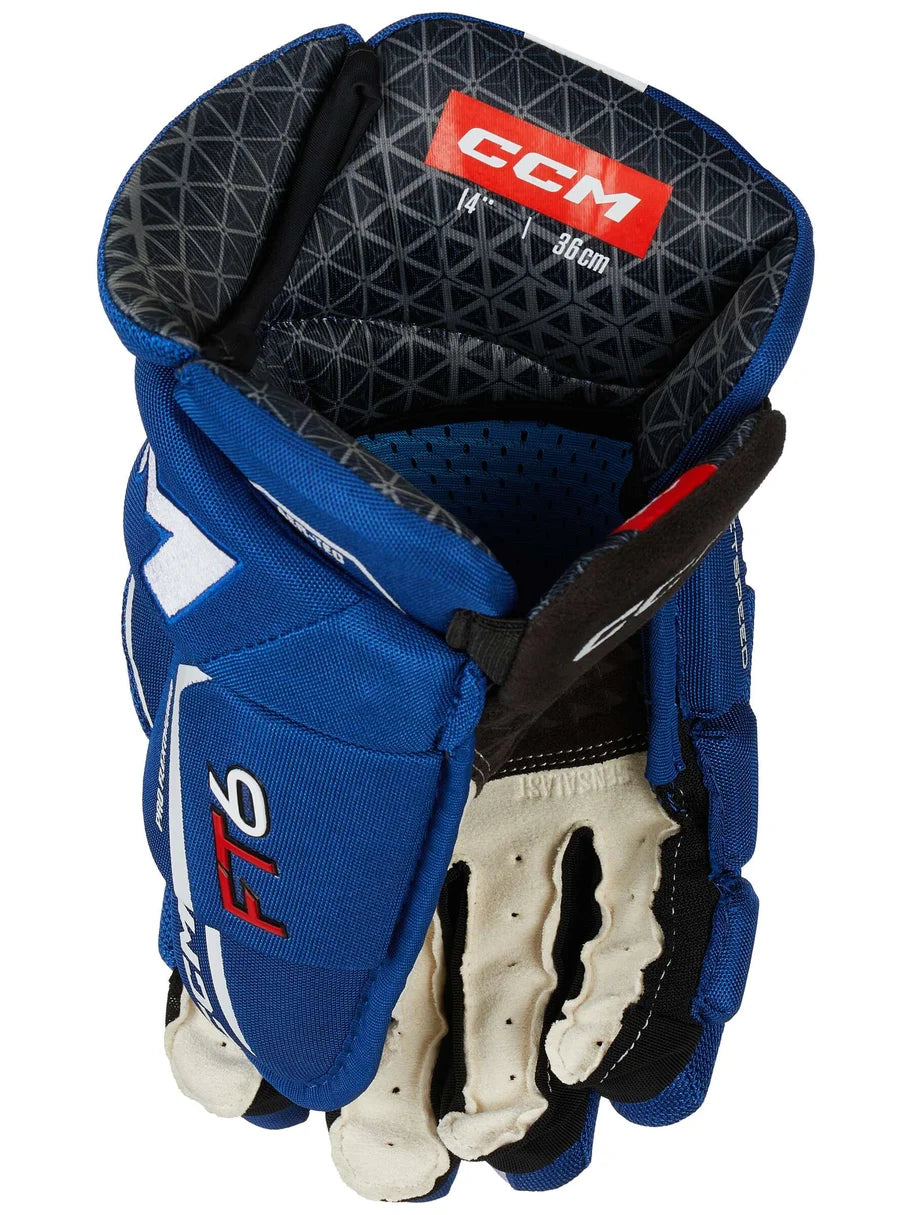 CCM Jetspeed FT6 Junior Hockey Gloves