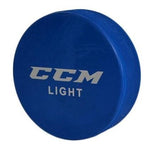 CCM Light Blue Training Puck