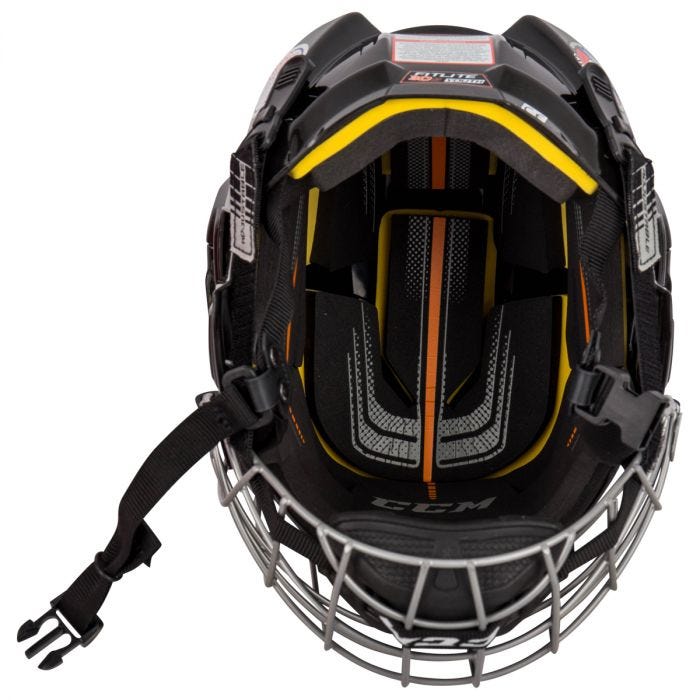 CCM Fitlite 3DS Youth Hockey Helmet Combo