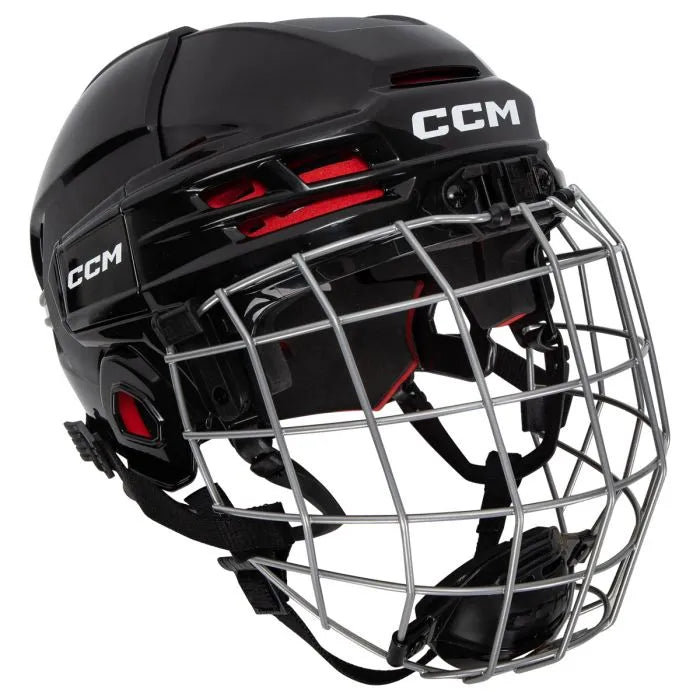 CCM Tacks 70 Youth Hockey Helmet Combo