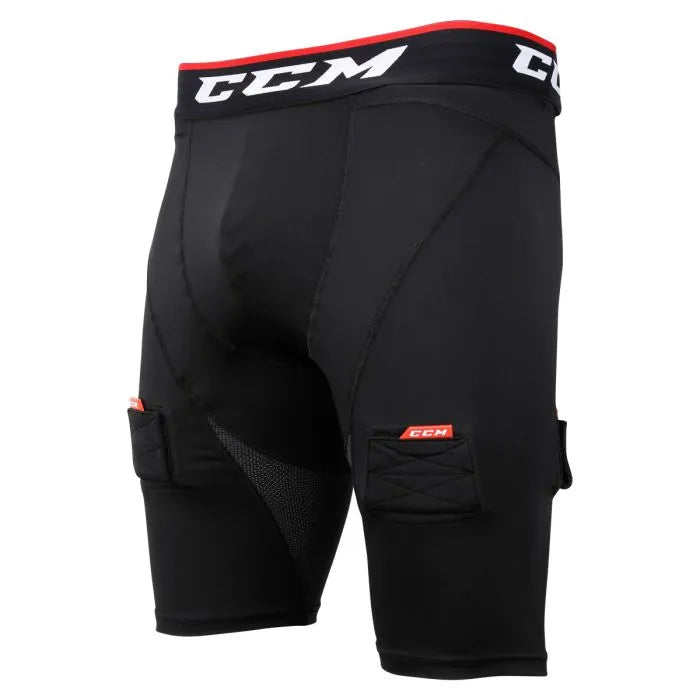 CCM Compression Senior Jock Shorts w/Cup