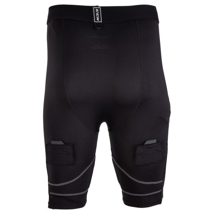 CCM Compression Pro Cut Resistant Senior Jock Shorts w/Cup