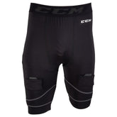 CCM Compression Pro Cut Resistant Senior Jock Shorts w/Cup