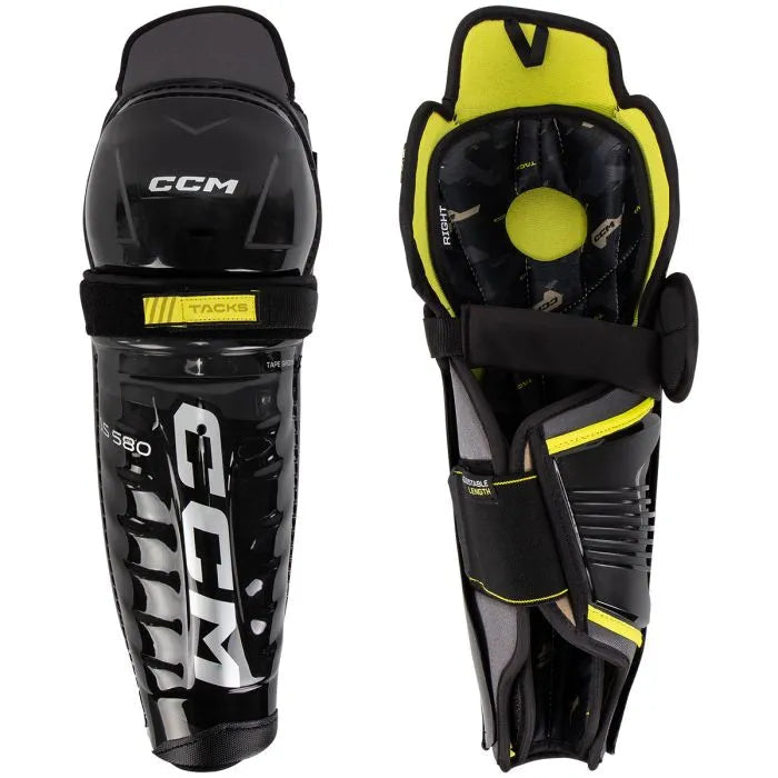 CCM Tacks AS 580 Junior Hockey Shin Guards