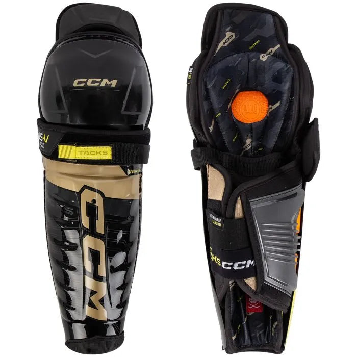 CCM Tacks AS-V Pro Senior Hockey Shin Guards