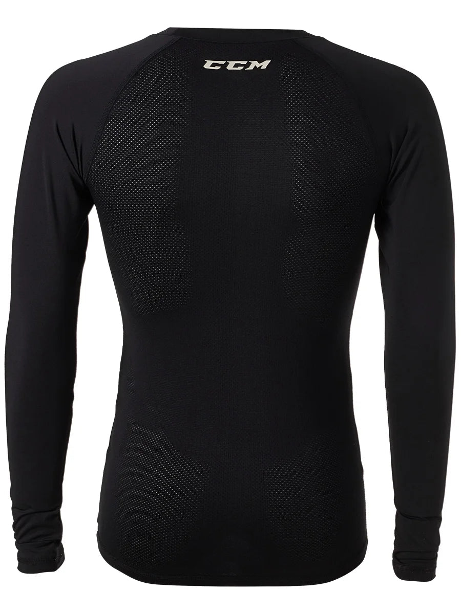 CCM Compression Junior Long Sleeve Shirt