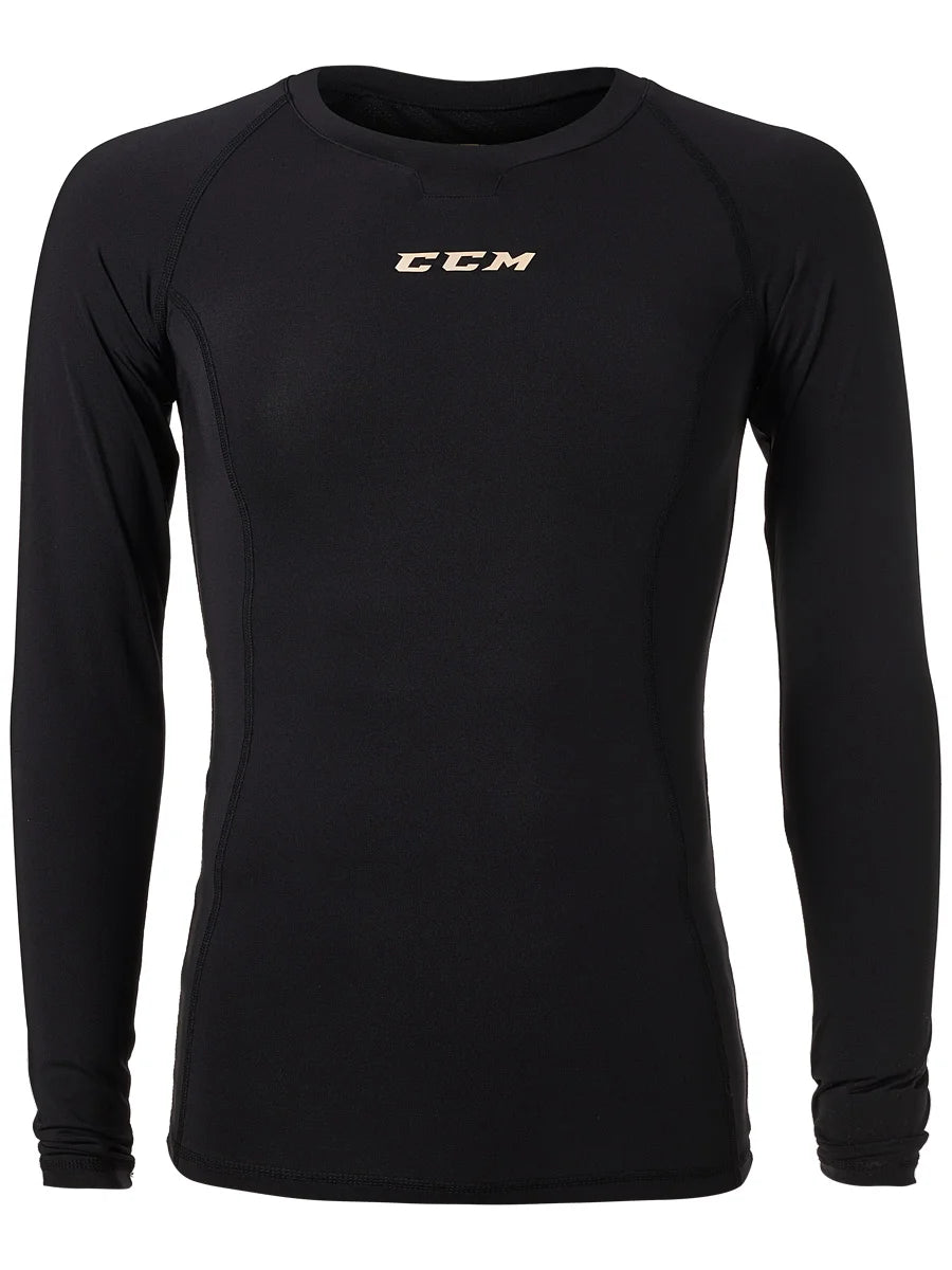 CCM Compression Junior Long Sleeve Shirt